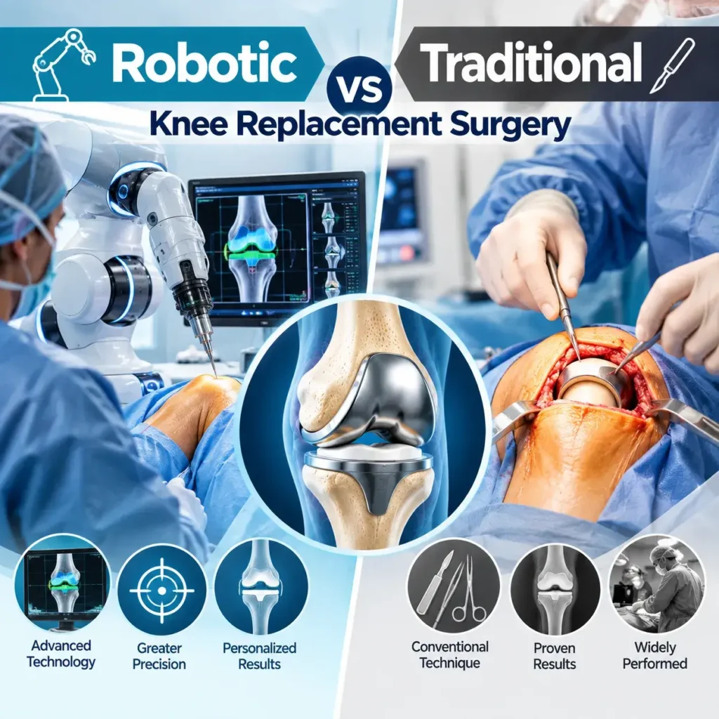Robotic Vs Traditional Knee Replacement Surgery
