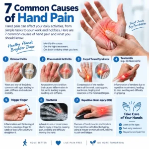 7 Common Causes of Hand pain