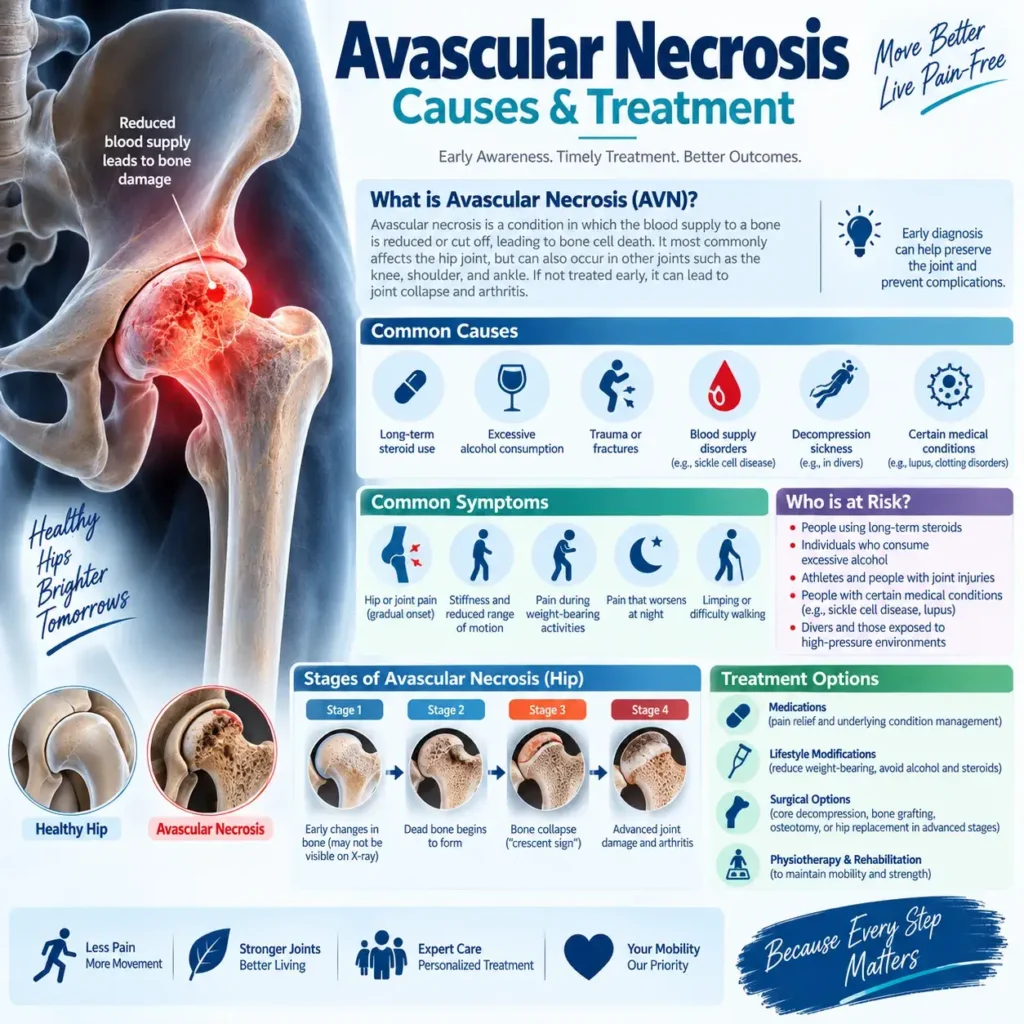Avascular Necrosis Causes & Treatment