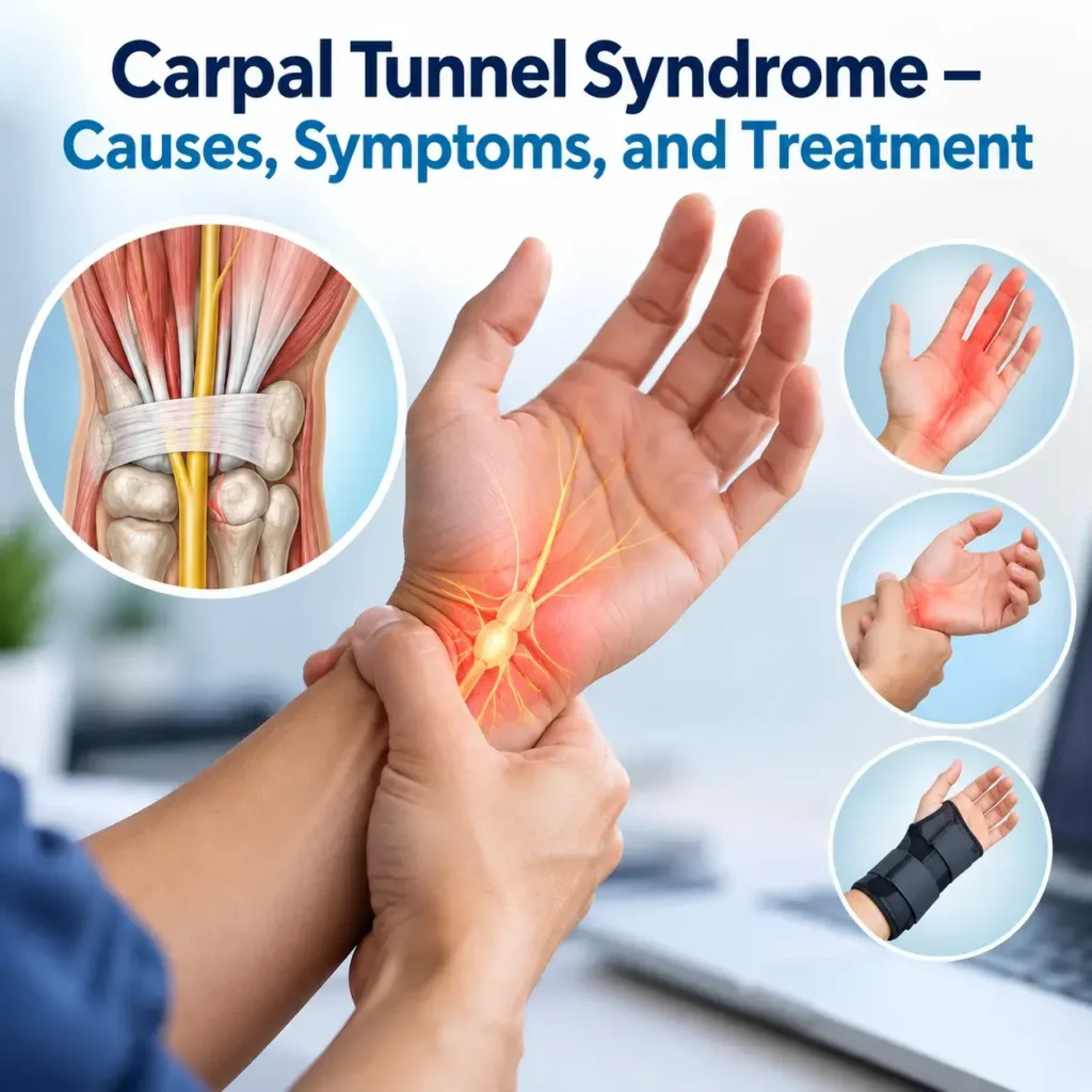 Carpal Tunnel Syndrome – Causes, Symptoms, and Treatment