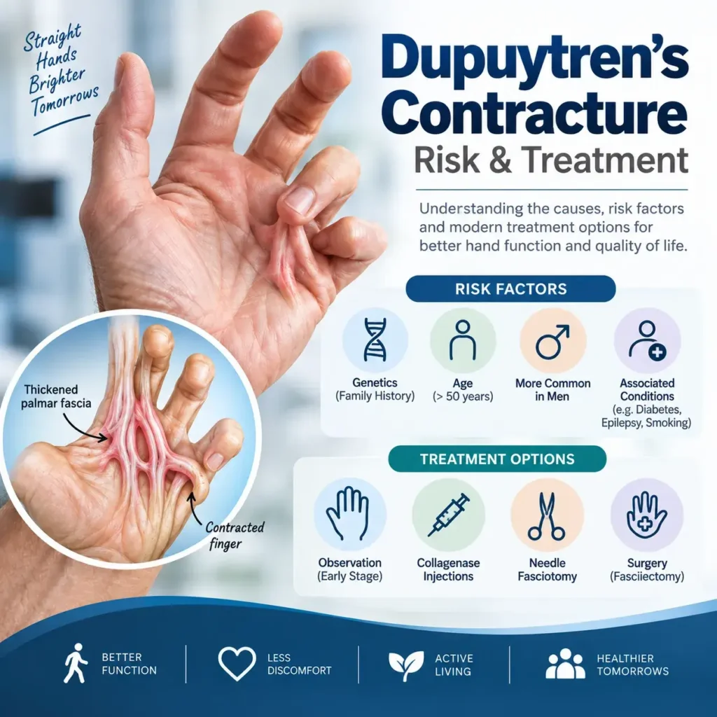 Dupuytrens-Contracture Risk Treatment