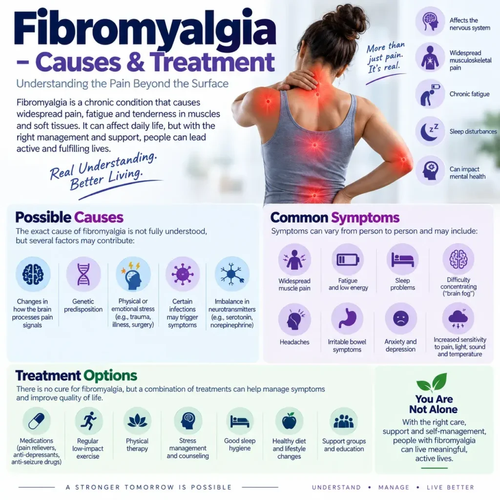 Fibromyalgia – Causes & Treatment