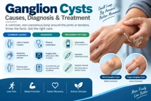 Ganglion cysts – Causes, Diagnosis & Treatment