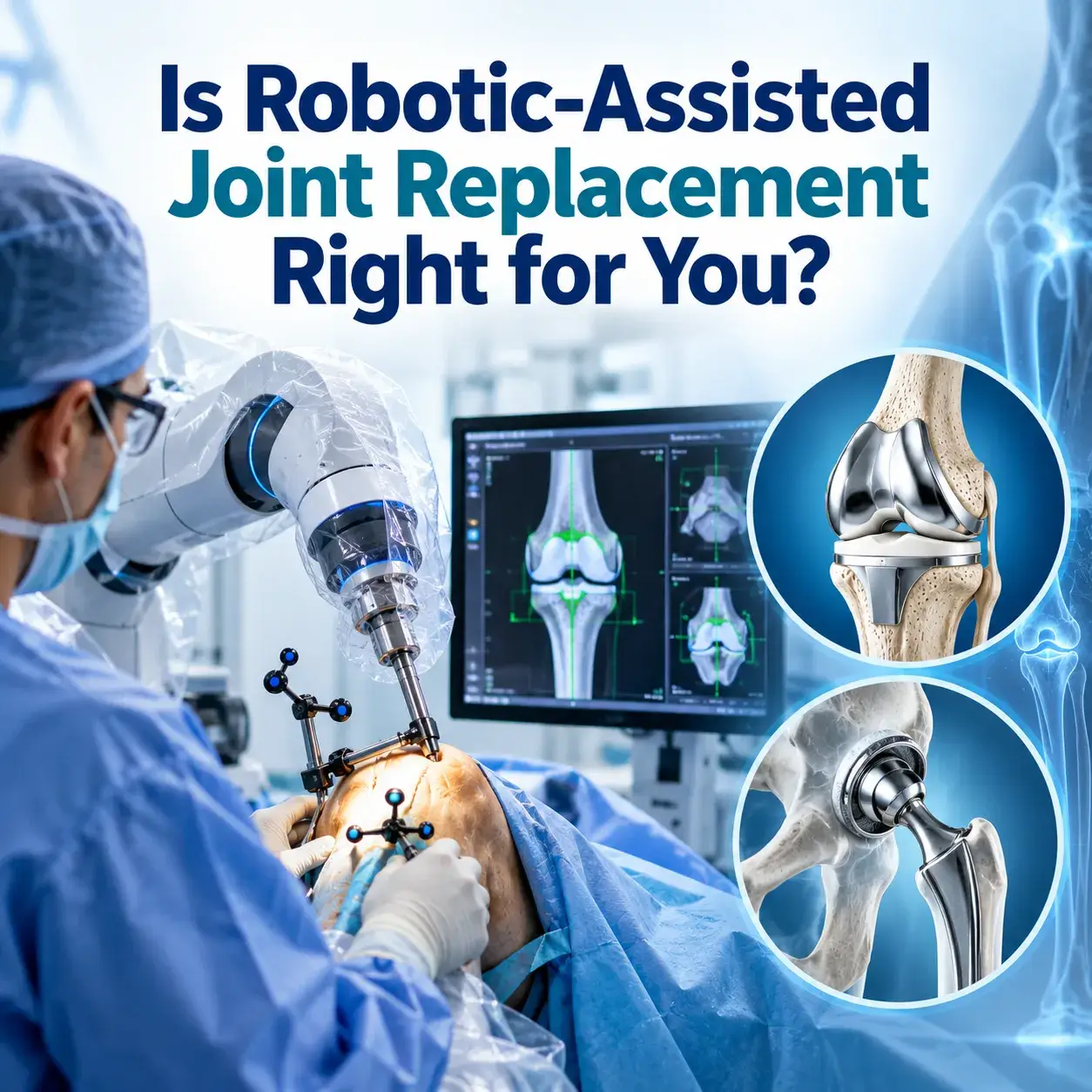 Is Robotic-Assisted Joint Replacement Right for You?