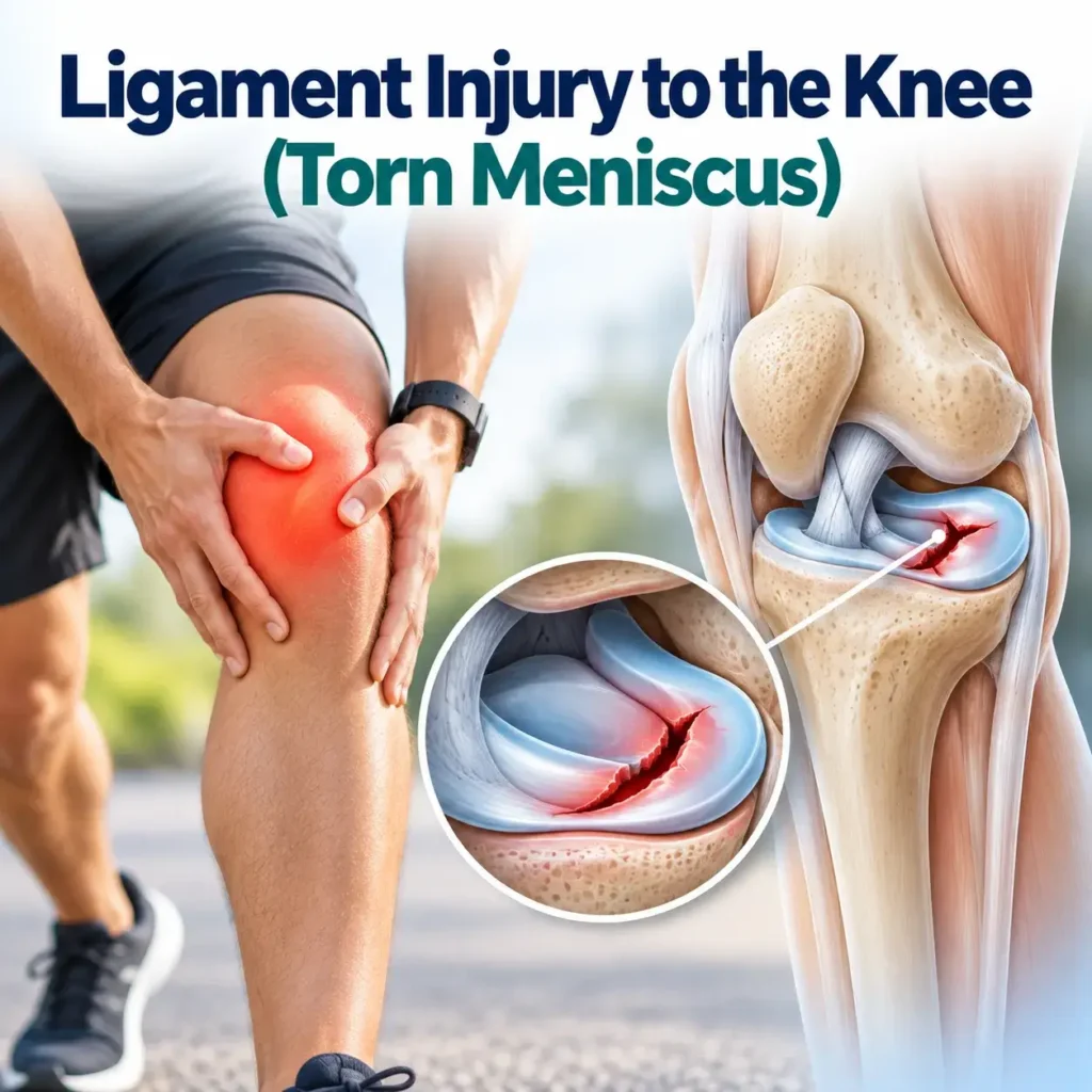 Ligament Injury to the Knee (Torn Meniscus)