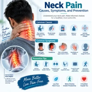 Neck Pain Causes, Symptoms, and Prevention