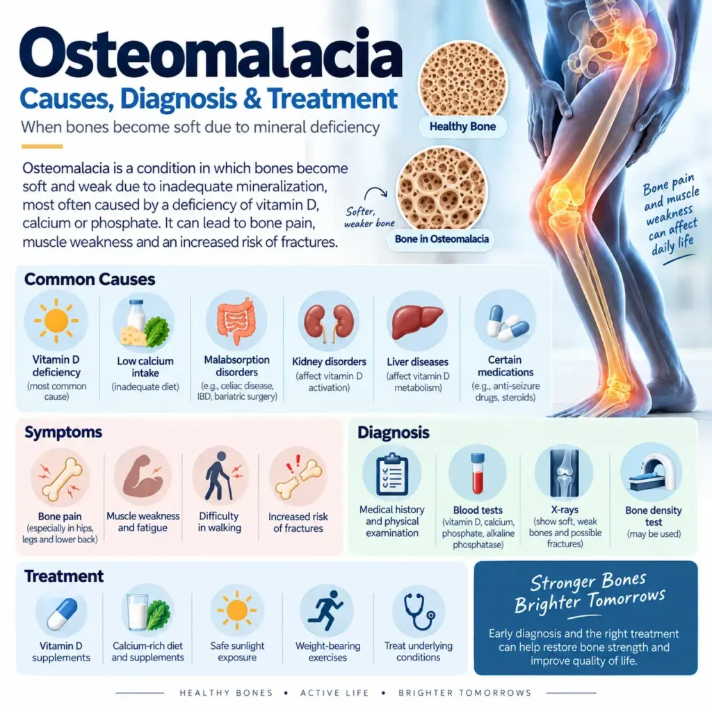 Osteomalacia Causes, Diagnosis & Treatment