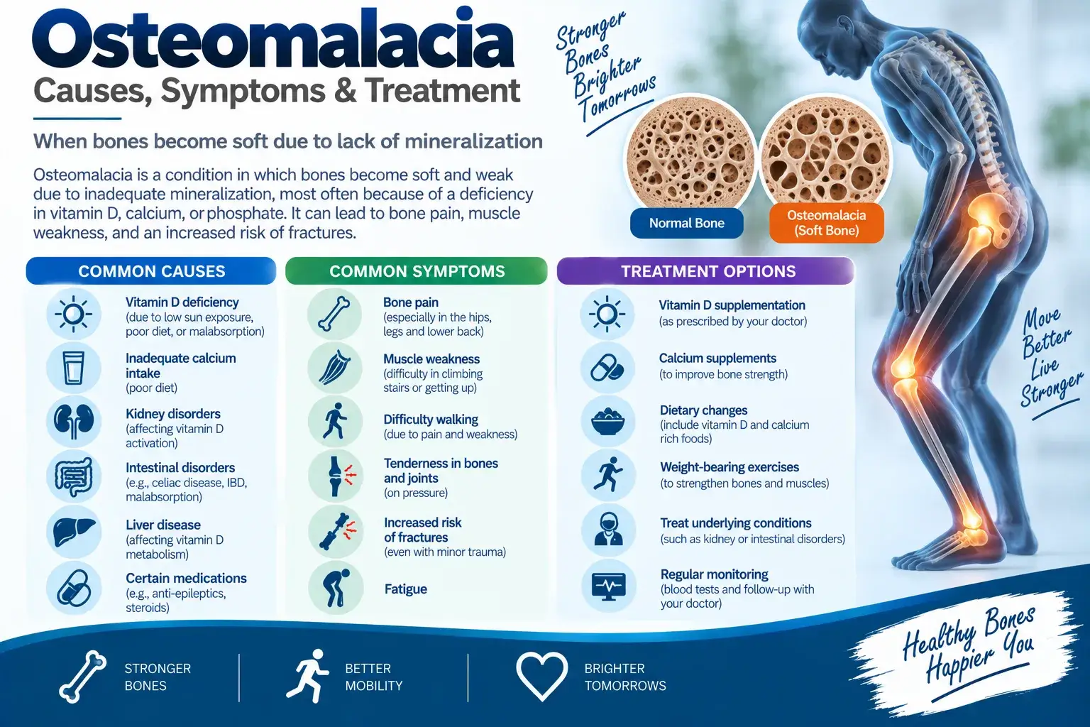 Osteomalacia – Causes, Symptoms & Treatment
