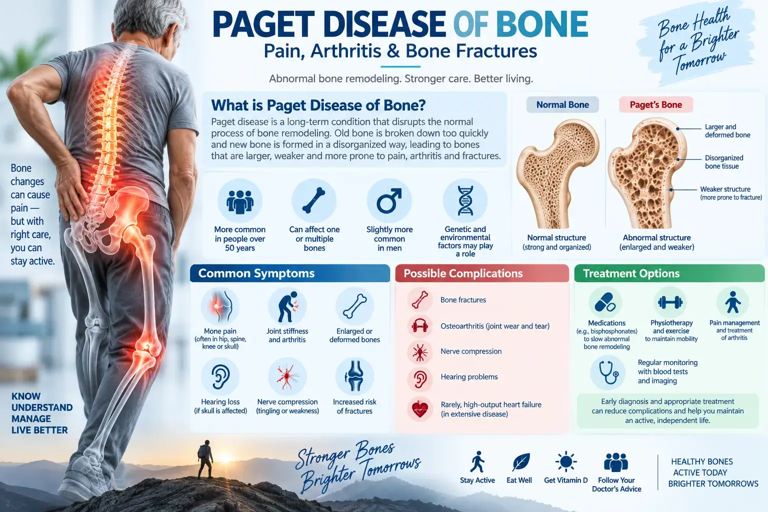 PAGET DISEASE OF BONE – Pain, Arthritis & Bone Fractures