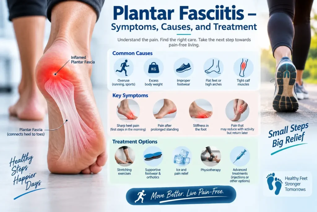 Plantar Fasciitis – Symptoms, Causes, and Treatment