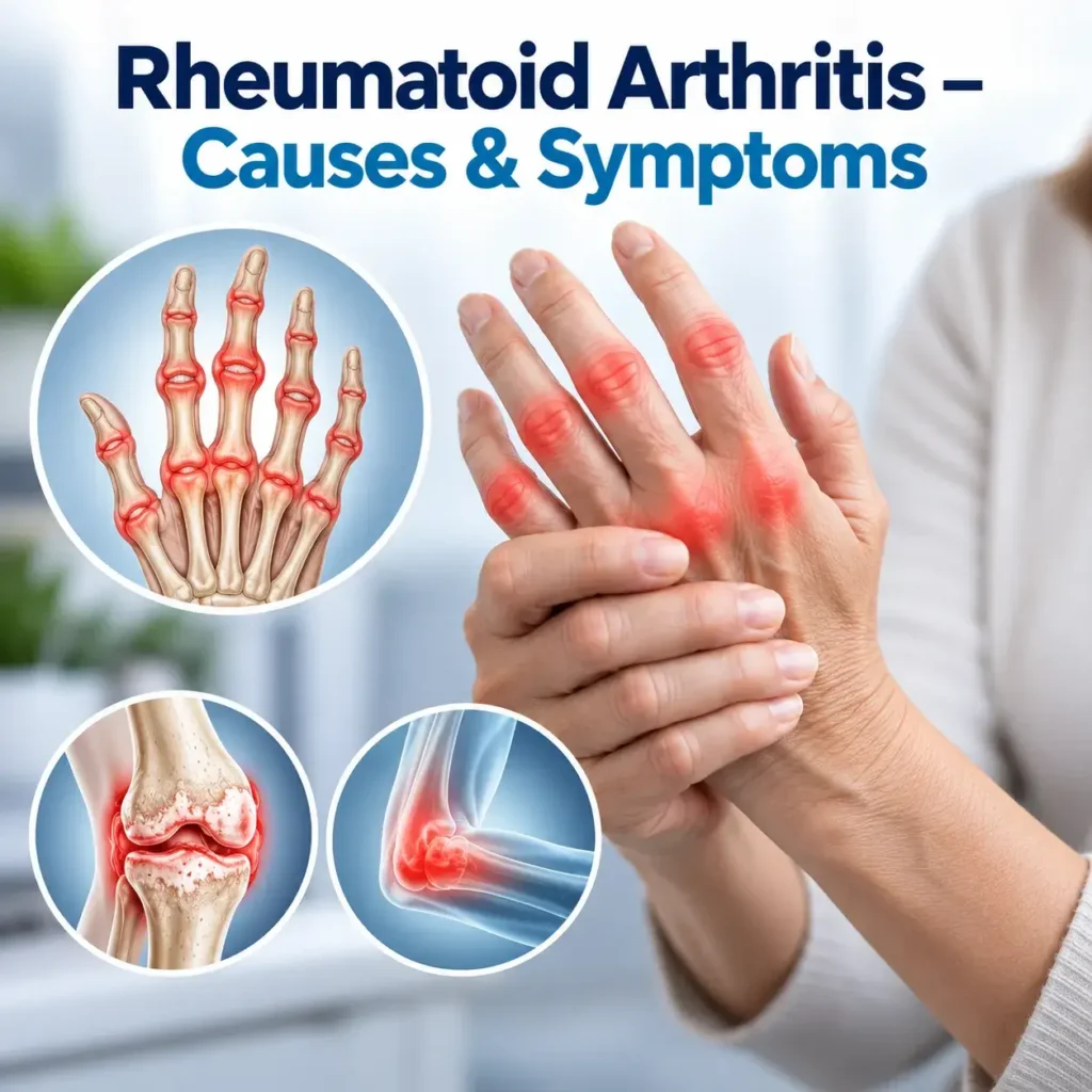 Rheumatoid Arthritis – Causes & Symptoms