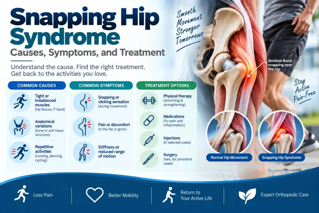 Snapping Hip Syndrome: Causes, Symptoms, and Treatment