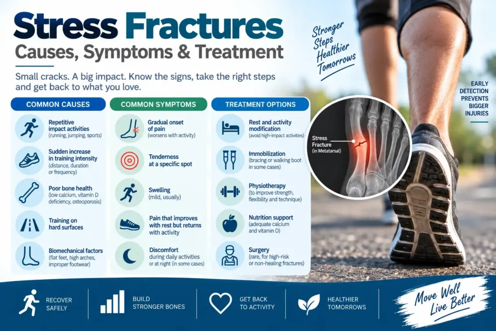 Stress Fractures – Causes, Symptoms & Treatment