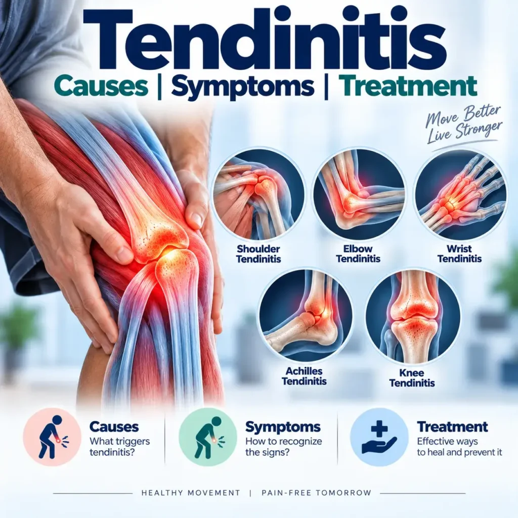 Tendinitis Causes Symptoms Treatment